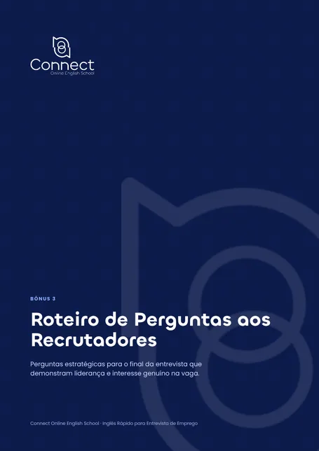 Capa do bônus Roteiro para Perguntas aos Recrutadores